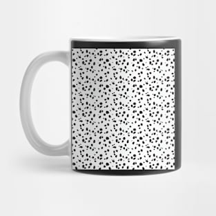 Cute Spots Dots Dalmatian Dog Print Mug